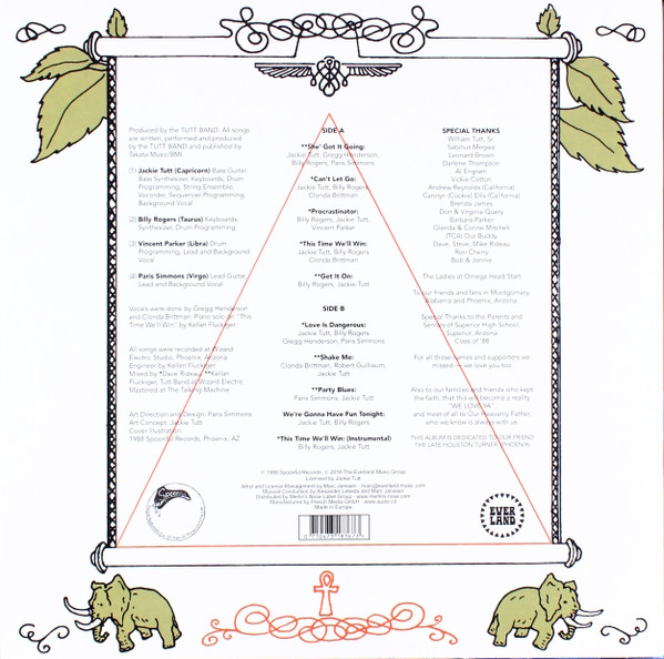 Tutt Band - Tutt Band | Everland (EVERLAND 012) - 2 Tutt Band - Tutt Band | Everland (EVERLAND 012) - 2