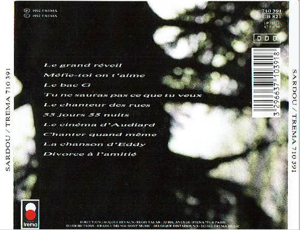 Michel Sardou - Le Bac G | Trema (710 391) - 2