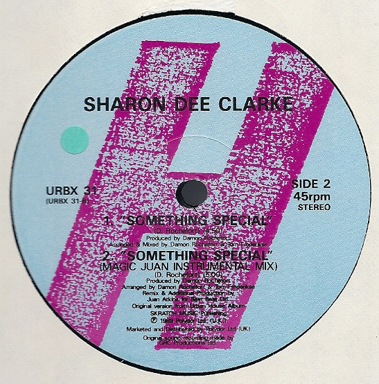Sharon Dee Clarke - Something Special | Urban (URBX 31) - 4 Sharon Dee Clarke - Something Special | Urban (URBX 31) - 4