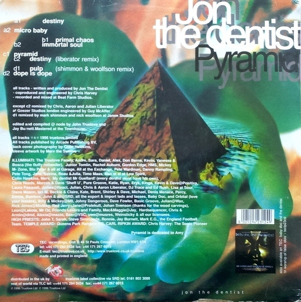 Jon The Dentist - Pyramid | TEC (TEC LP24LP) - 2 Jon The Dentist - Pyramid | TEC (TEC LP24LP) - 2