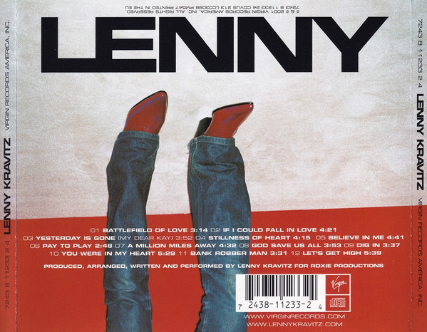 Lenny Kravitz - Lenny | Virgin (7243 8 11233 2 4) - 2