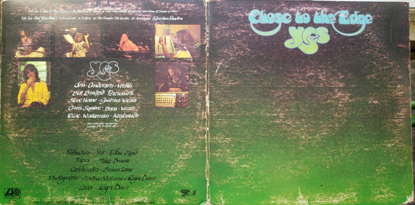 Yes - Close To The Edge | Atlantic (SD 7244) - 3