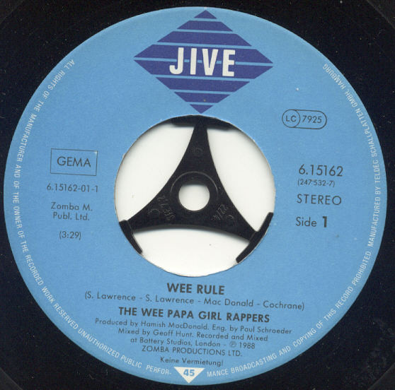 Wee Papa Girl Rappers - Wee Rule | Jive (6.15162) - 3