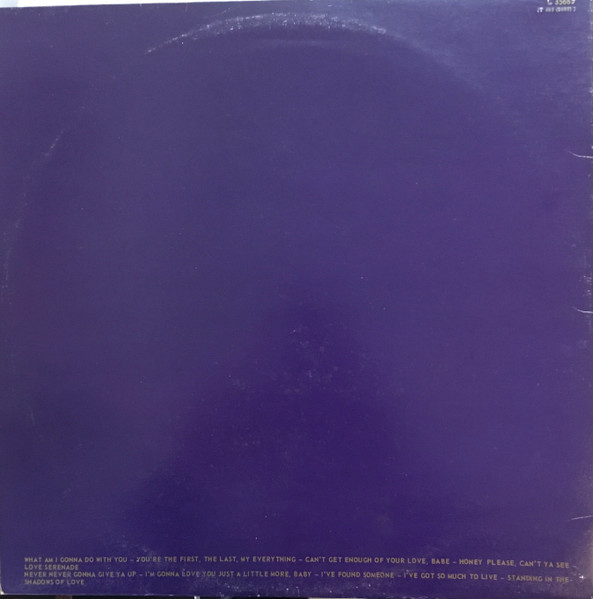 Barry White - Barry White's Greatest Hits | 20th Century Records (L-35685) - 2 Barry White - Barry White's Greatest Hits | 20th Century Records (L-35685) - 2