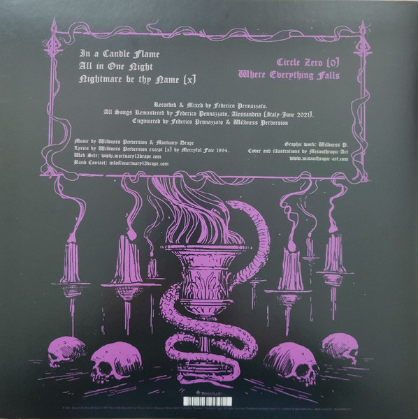 Mortuary Drape - Wisdom - Vibration - Repent | Peaceville (VILELP947) - 2 Mortuary Drape - Wisdom - Vibration - Repent | Peaceville (VILELP947) - 2