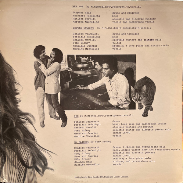 Martine Michellod And The B.V.D'Ensemble - Martine M. And The B.V.D'Ensemble | RCA Italiana (PL 31468) - 2 Martine Michellod And The B.V.D'Ensemble - Martine M. And The B.V.D'Ensemble | RCA Italiana (PL 31468) - 2