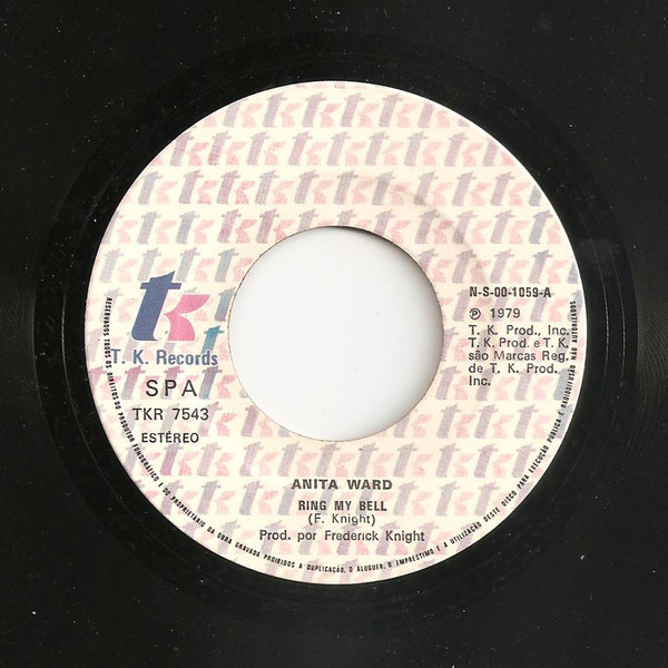 Anita Ward - Ring My Bell | T.K. Records (TKR 7543) - main