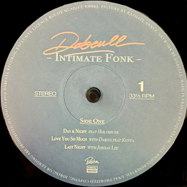 Dabeull - Intimate Fonk | Roche Musique (RM063) - 3 Dabeull - Intimate Fonk | Roche Musique (RM063) - 3