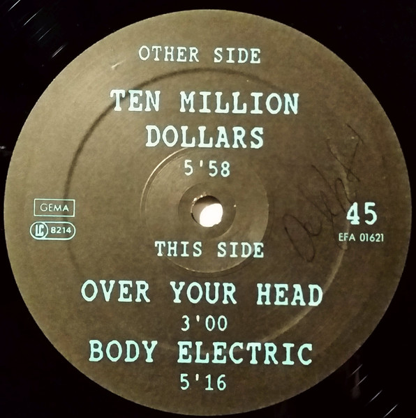 Girls Under Glass - Ten Million Dollars | Überschall Records (ÜS 9-01) - 4 Girls Under Glass - Ten Million Dollars | Überschall Records (ÜS 9-01) - 4