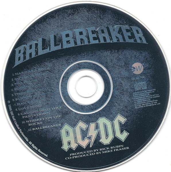 AC/DC - Ballbreaker [CD] | EastWest Records America (CD 61780) - 3
