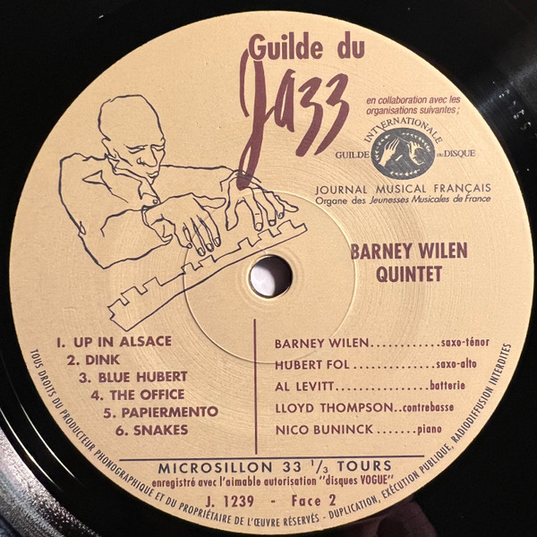 Barney Wilen Quintet - Barney Wilen Quintet | Sam Records (SR05/1) - 2