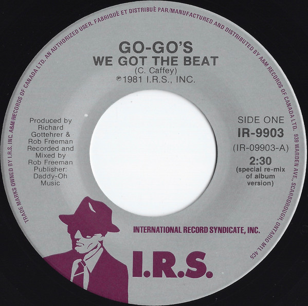 Go-Go's - We Got The Beat | I.R.S. Records (IR-9903)
