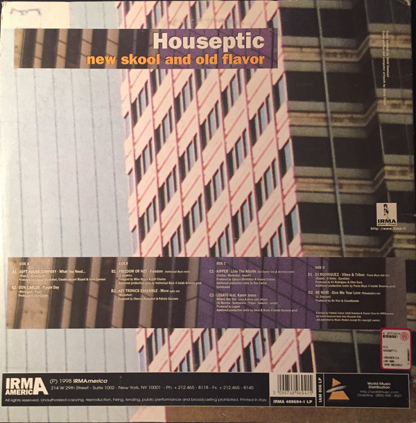 Various - Houseptic (New Skool And Old Flavour) | Irma (IRMA 489694-1 LP) - main