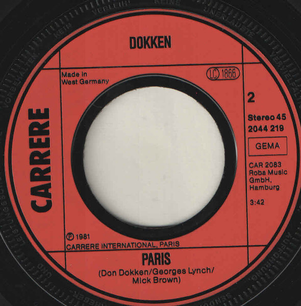 Dokken - Young Girls | Carrere (2044 219) - 3