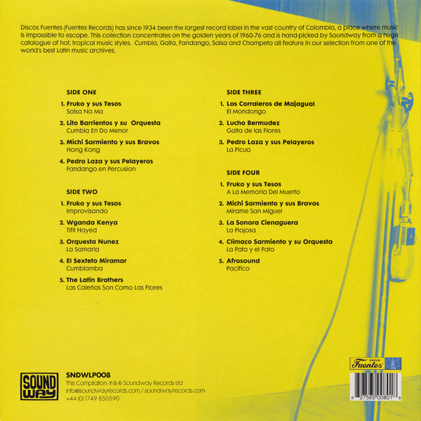 Various - Colombia! (The Golden Age Of Discos Fuentes, The Powerhouse Of Colombian Music 1960-76) | Soundway (SNDWLP008) - 4 Various - Colombia! (The Golden Age Of Discos Fuentes, The Powerhouse Of Colombian Music 1960-76) | Soundway (SNDWLP008) - 4