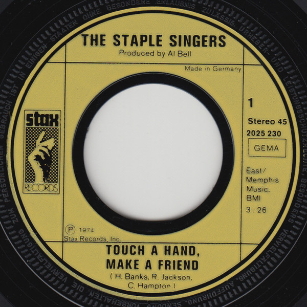 The Staple Singers - Touch A Hand, Make A Friend | Stax (2025 230) - 3