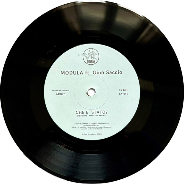 Modula , Feat. Gino Saccio - Che E' Stato? | Archeo Recordings (AR026) - 4 Modula , Feat. Gino Saccio - Che E' Stato? | Archeo Recordings (AR026) - 4