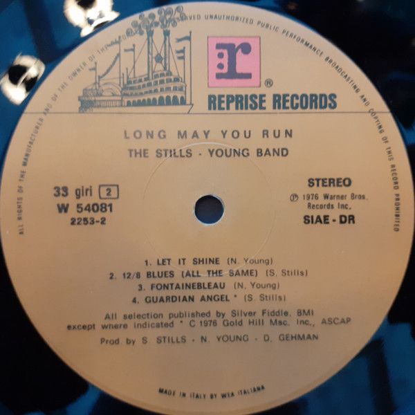 The Stills-Young Band - Long May You Run | Reprise Records (W 54081) - 4 The Stills-Young Band - Long May You Run | Reprise Records (W 54081) - 4