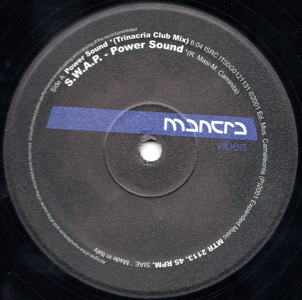 S.W.A.P. - Power Sound | Mantra Vibes (MTR 2113)