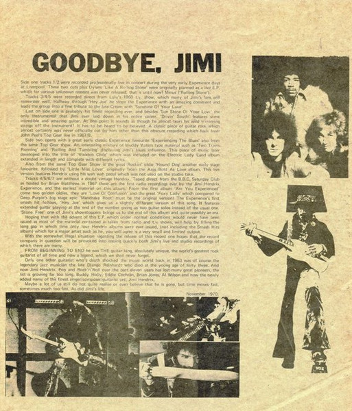 Jimi Hendrix - Live Experience 1967-68 'Voodoo Chile' | Not On Label (Jimi Hendrix) (none) - 4 Jimi Hendrix - Live Experience 1967-68 'Voodoo Chile' | Not On Label (Jimi Hendrix) (none) - 4