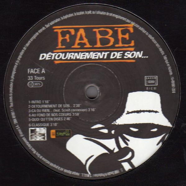 Fabe - Détournement De Son... | Small (SMA 491661-1) - 3