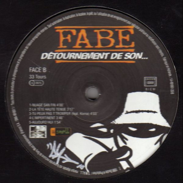 Fabe - Détournement De Son... | Small (SMA 491661-1) - 4