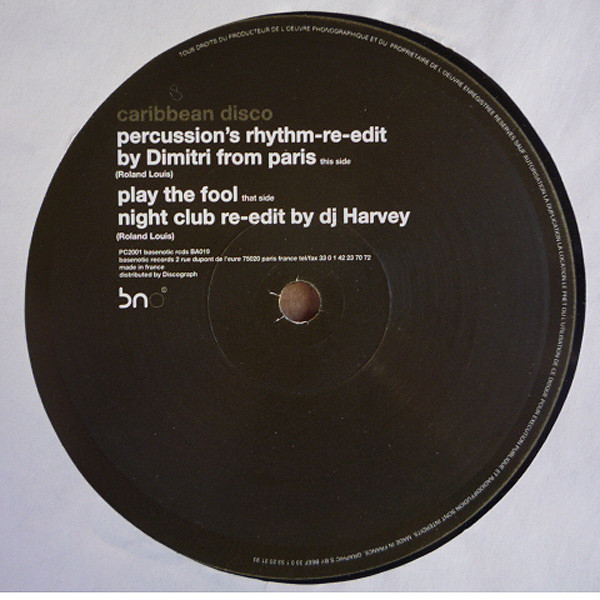 Roland Louis - Caribbean Disco Re-Edit | Basenotic Records (BA019) - 2