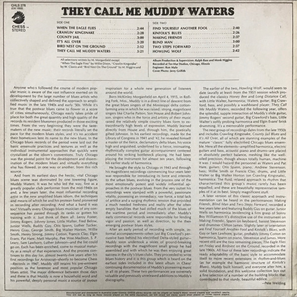 Muddy Waters - They Call Me Muddy Waters | Chess (CHLS 276) - 2 Muddy Waters - They Call Me Muddy Waters | Chess (CHLS 276) - 2