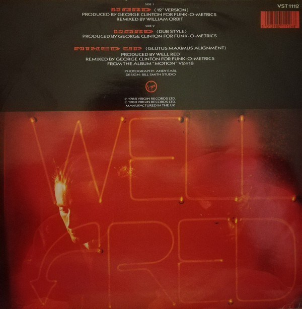 Well Red - Hard | Virgin (VST 1112) - main