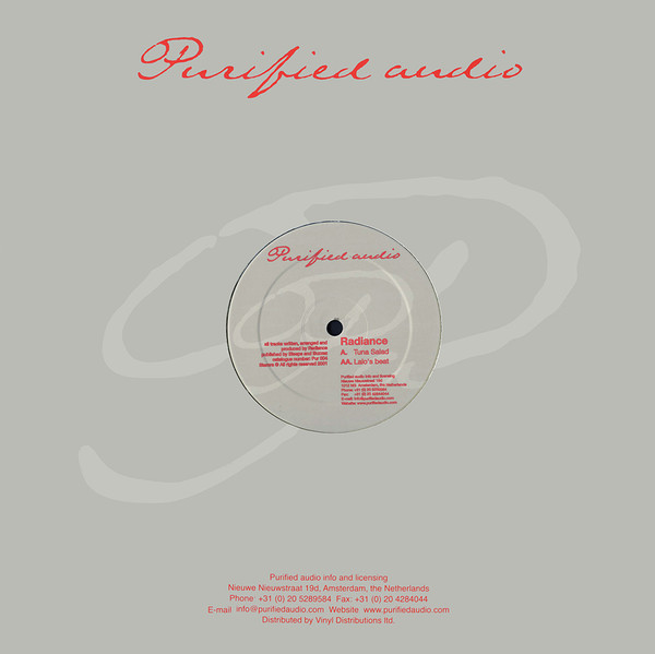 Radiance - Tuna Salad / Lalo's Beat | Purified Audio (PUR 004)