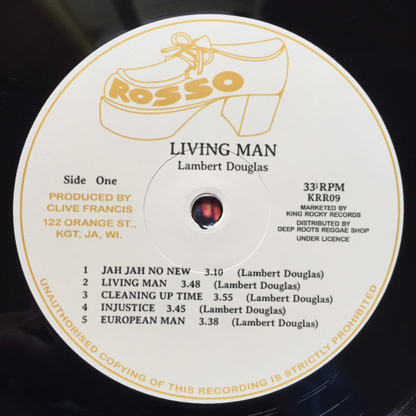 Lambert Douglas - Living Man | Rosso (none)