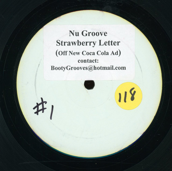 Nu-Groove - Strawberry Letter | Outhouse Records (OHR003)