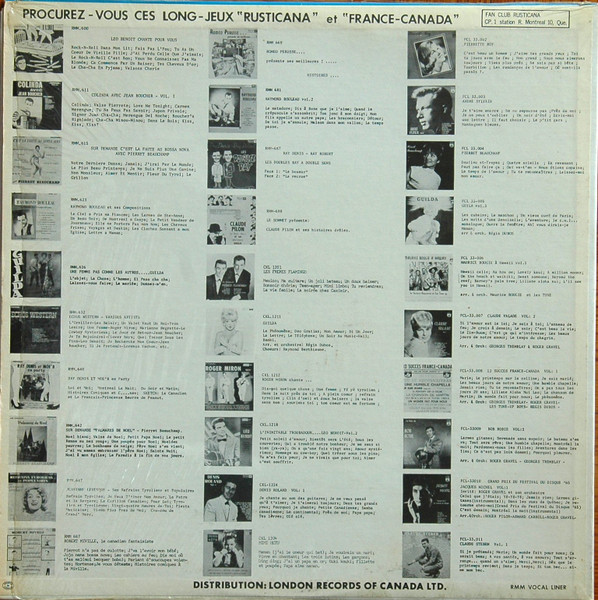Various - Gros Lot, C'est Fête Au Québec | Rusticana (RMM-700) - 2