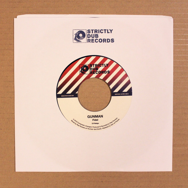 Fidel , Real Rockers - Gunman | Strictly Dub Records (SDRV7009) - main Fidel , Real Rockers - Gunman | Strictly Dub Records (SDRV7009) - main
