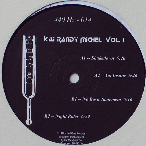 Kai Randy Michel - Shakedown | Ltd. 440 Hz (Ltd 440 - 14) - main Kai Randy Michel - Shakedown | Ltd. 440 Hz (Ltd 440 - 14) - main