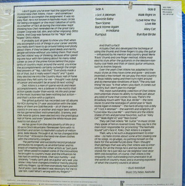 Chet Atkins - Teen Scene! | Pickwick (ACL-7005) - 2 Chet Atkins - Teen Scene! | Pickwick (ACL-7005) - 2