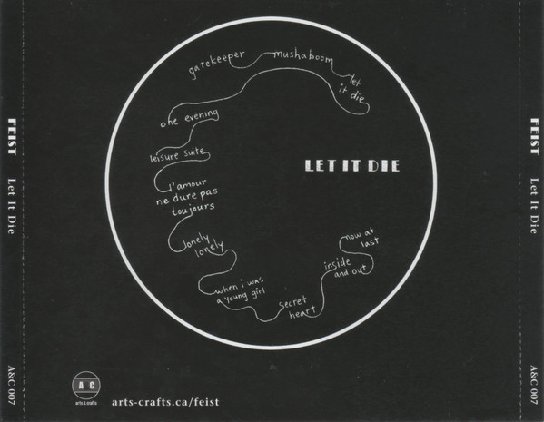 Feist - Let It Die | Arts & Crafts (A&C 007) - 3