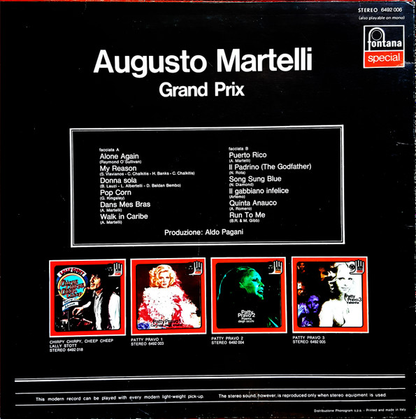 Augusto Martelli - Grand Prix | Fontana (6492 006) - 2 Augusto Martelli - Grand Prix | Fontana (6492 006) - 2