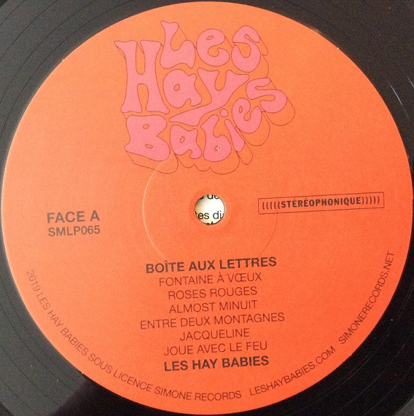 Les Hay Babies - Boîte Aux Lettres | Simone Records (SMLP065) - 2