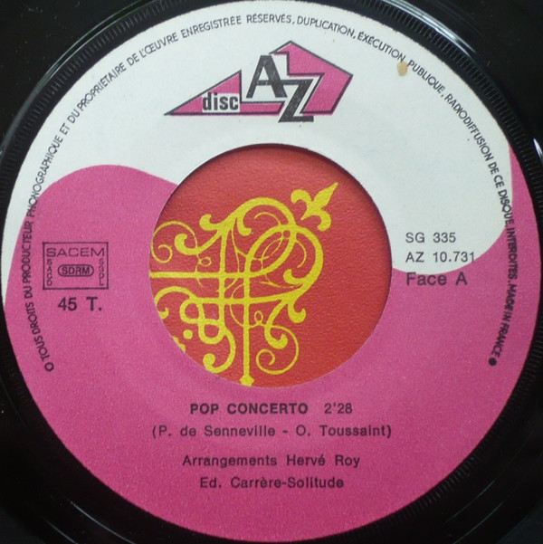 Pop Concerto Orchestra - Pop Concerto Show | Disc'Az (AZ 10.731) - 2