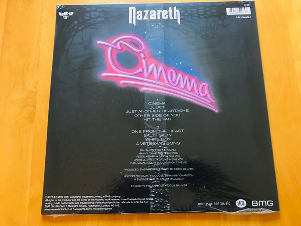 Nazareth - Cinema | Salvo (SALVO403LP) - 3 Nazareth - Cinema | Salvo (SALVO403LP) - 3