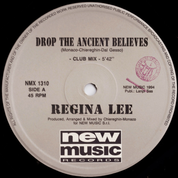 Regina Lee - Drop The Ancient Believes | New Music International (NMX 1310) - main