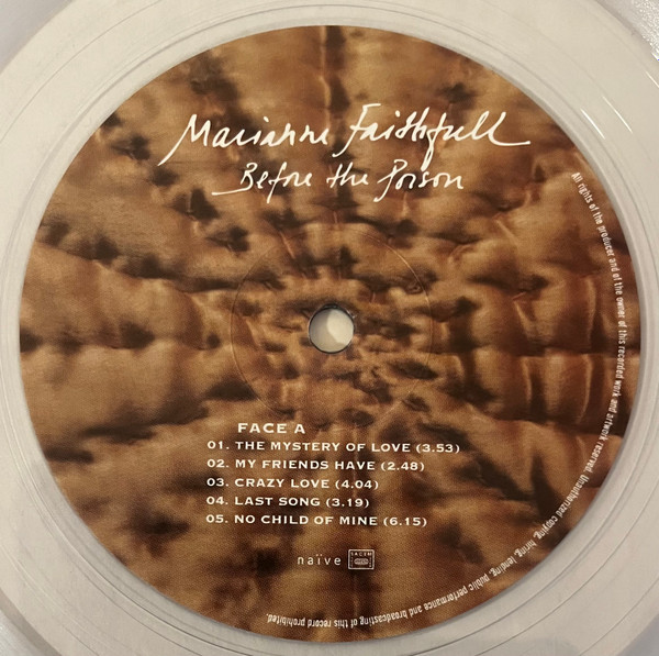 Marianne Faithfull - Before The Poison | Naïve (BLV7861) - 3 Marianne Faithfull - Before The Poison | Naïve (BLV7861) - 3