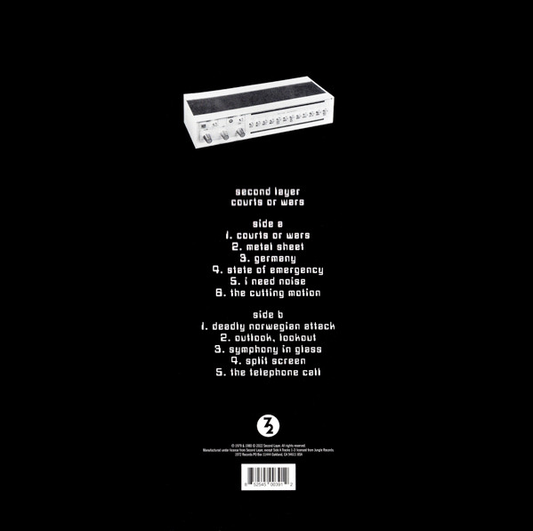 Second Layer - Courts Or Wars | 1972 (197211) - 2