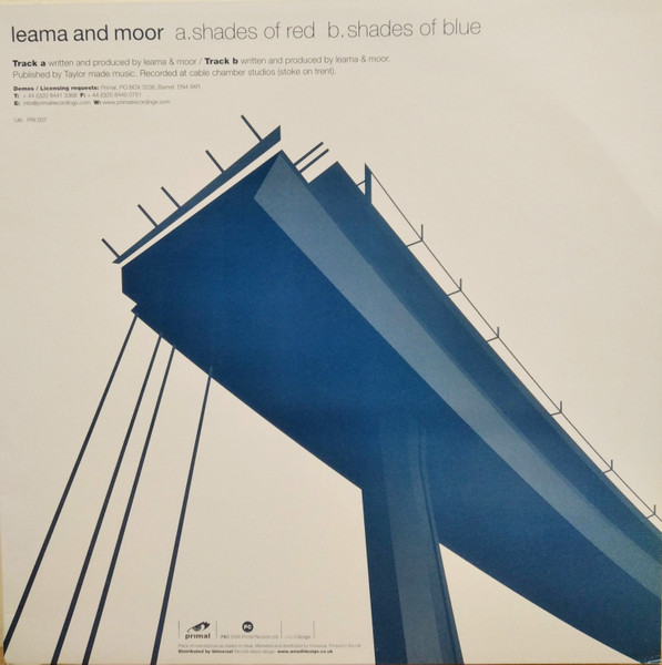 Leama & Moor - Shades Of Red / Shades Of Blue | Primal Recordings (PRI 007) - main