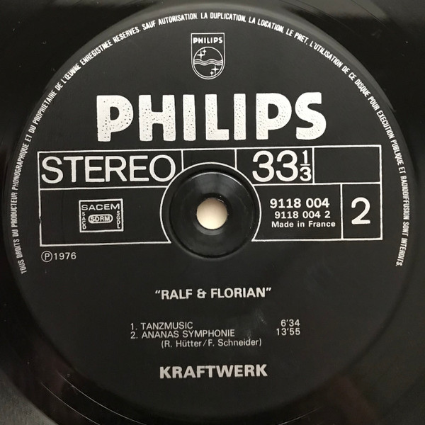 Kraftwerk - Ralf & Florian | Philips (9118 004) - 4 Kraftwerk - Ralf & Florian | Philips (9118 004) - 4