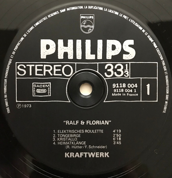 Kraftwerk - Ralf & Florian | Philips (9118 004) - 3 Kraftwerk - Ralf & Florian | Philips (9118 004) - 3