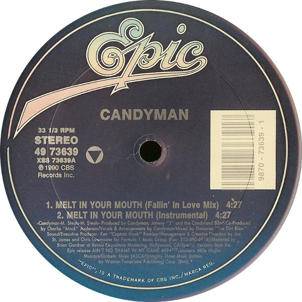 Candyman - Melt In Your Mouth | Epic (49 73639) - main