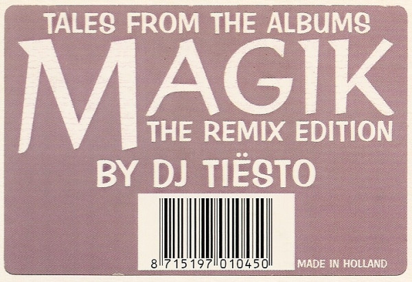 DJ Tiësto - Tales From The Albums Magik (The Remix Edition) | Black Hole Recordings (Black Hole 104-5) - 4