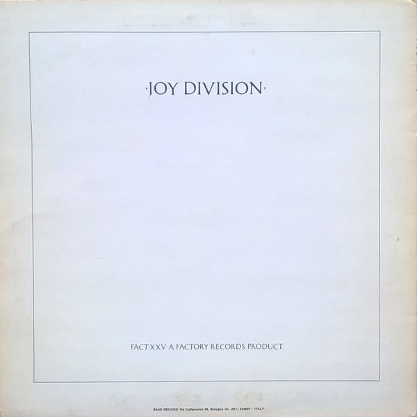 Joy Division - Closer | Factory (FACT∙XXV) - 2 Joy Division - Closer | Factory (FACT∙XXV) - 2